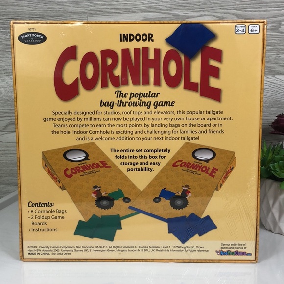 NEW Cornhole Game Indoor Tailgate - Picture 2 of 2